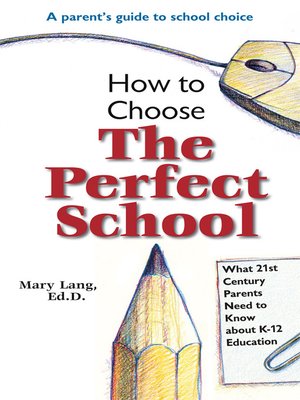 cover image of How To Choose The Perfect School
